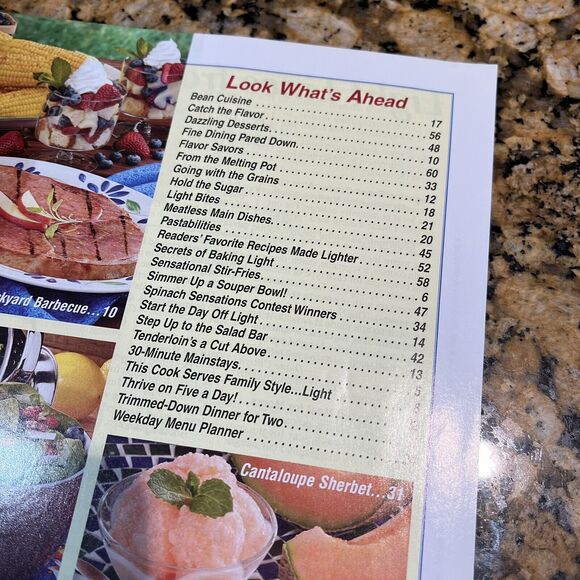 Taste of Homes Light And Tasty Cooking Recipe Magazines 2003 Back Issue Set Of 6 - Picture 9 of 13